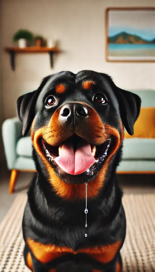 Happy Rottweiler