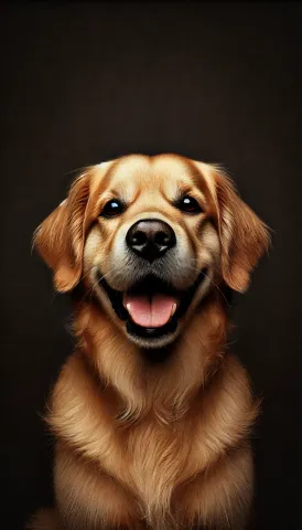 Golden Retriever Joy