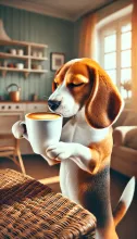 Morning Sniffs Beagle's Brew Delight