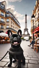 French Bulldog in France